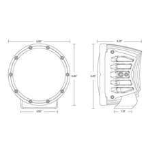 Load image into Gallery viewer, Rigid Industries 360-Series 6in LED Off-Road Spot Beam - RGBW (Pair) - Corvette Realm