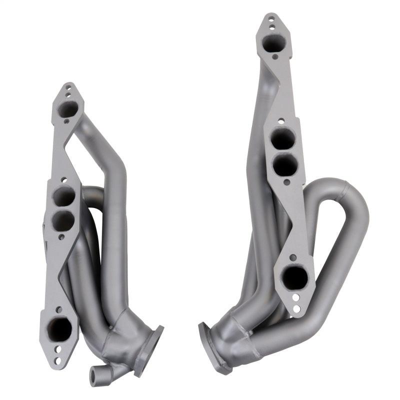 BBK 96-98 GM Truck SUV 5.0 5.7 Shorty Tuned Length Exhaust Headers - 1-5/8 Titanium Ceramic - Corvette Realm