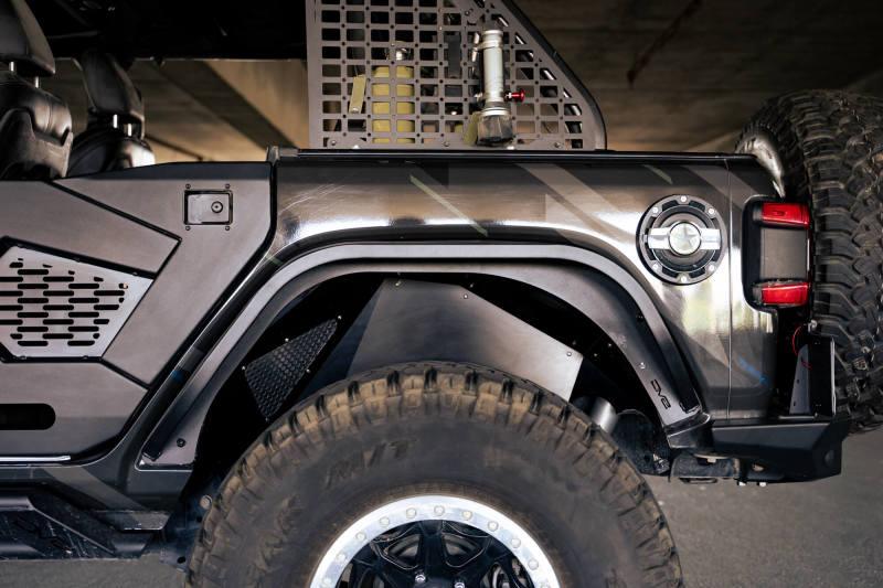 DV8 Offroad 18-23 Jeep Wrangler JL Slim Fender Flares - Corvette Realm