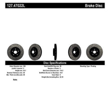 Load image into Gallery viewer, StopTech 05-10 Subaru Impreza WRX/STi Slotted &amp; Drilled Left Front Rotor - Corvette Realm