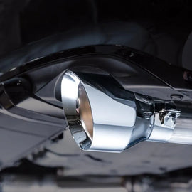 AWE Tuning 22+ Honda Civic Si/Acura Integra Track Edition Catback Exhaust - Dual Chrome Silver Tips - Corvette Realm