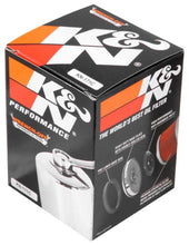 Load image into Gallery viewer, K&amp;N Harley Davidson / Buell 3in OD x 4.063in H Chrome Oil Filter