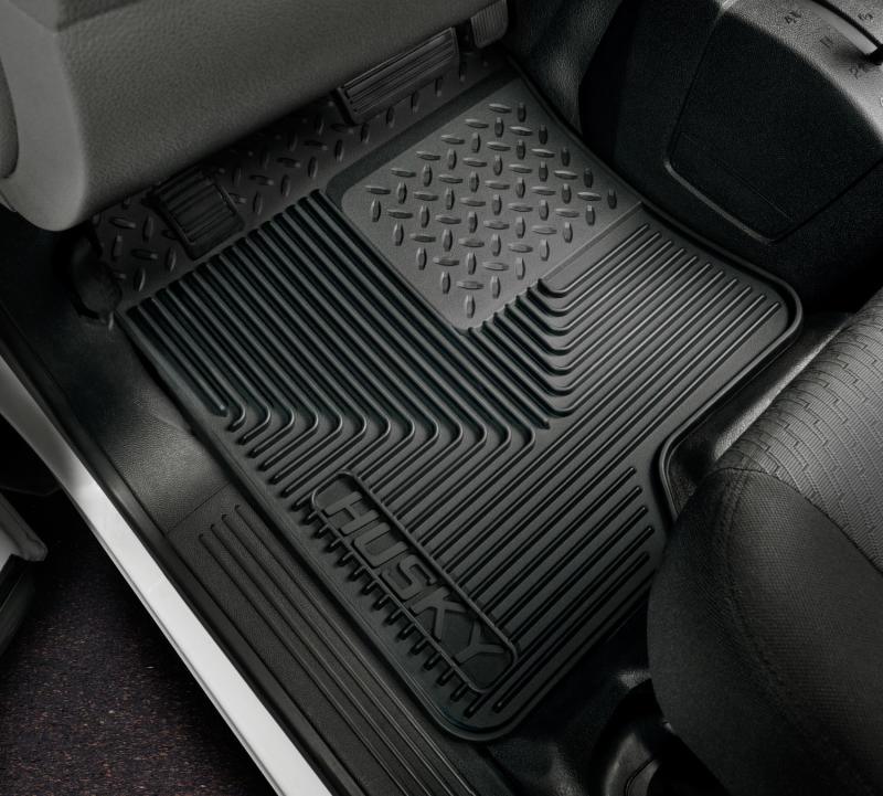 Husky Liners 88-98 Chevy/GMC C/K Series Truck/73-93 Dodge Ram Heavy Duty Black Front Floor Mats - Corvette Realm