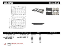 Load image into Gallery viewer, StopTech Performance 09-13 Infiniti FX35/FX37/FX45/FX50/08-13 G37 / 09-12 370Z Front Brake Pads - Corvette Realm