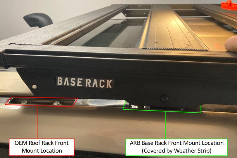 ARB Base Rack Mount Kit - Use w/ BASE Rack 1770030 - Corvette Realm