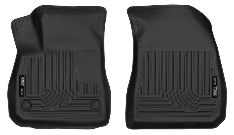 Husky Liners 2016+ Chevrolet Malibu X-Act Contour Black Front Floor Liners - Corvette Realm