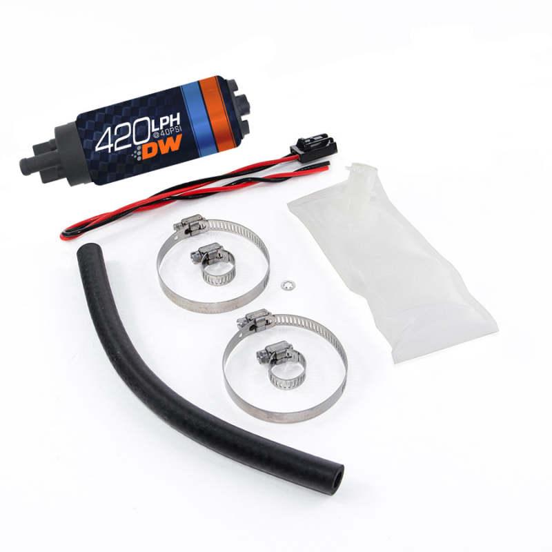 Deatschwerks DW420 Series 420lph In-Tank Fuel Pump w/ Install Kit For 90-96 300ZX Z32 - Corvette Realm