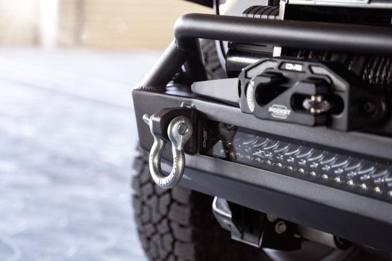 DV8 Offroad 07-23 Jeep Wrangler JK/JL & Gladiator JT FS-1 Series Stubby Front Bumper - Corvette Realm