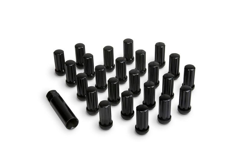 ICON Alloys Lug Nut Kit Black - 14x1.5 - 24 Lug Nuts w/ Key - Corvette Realm