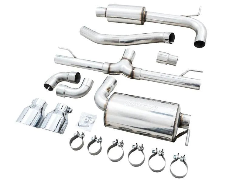 AWE 2022 VW GTI MK8 Touring Edition Exhaust - Chrome Silver Tips - Corvette Realm