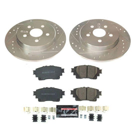 Power Stop 2019 Toyota Corolla Rear Z23 Evolution Sport Brake Kit - Corvette Realm