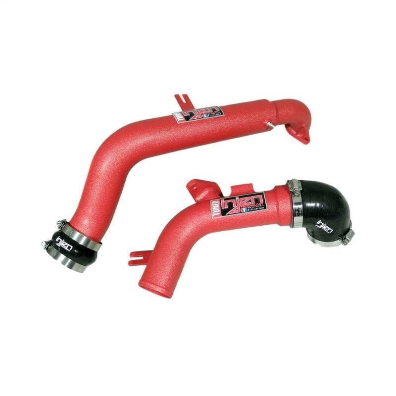 Injen 11-14 Nissan Juke 1.6L Nismo Turbo Upper Intercooler Piping Kit - Wrinkle Red - Corvette Realm