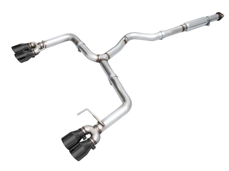 AWE Tuning 2022+ VB Subaru WRX Track Edition Exhaust - Diamond Black Tips - Corvette Realm