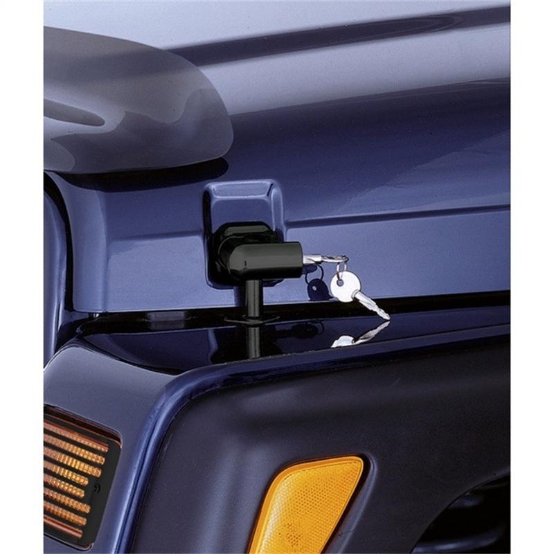 Rugged Ridge 97-06 Jeep Wrangler TJ Locking Hood Catch Kit - Corvette Realm