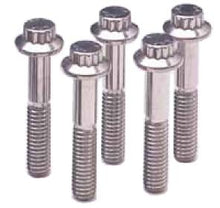 Load image into Gallery viewer, ARP M8 x 1.25 x 40 12pt Stainless Steel Bolts (Set of 5)