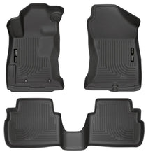 Load image into Gallery viewer, Husky Liners 2017 Subaru Impreza Weatherbeater Black Front &amp; 2nd Seat Floor Liners - Corvette Realm