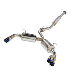 REMARK Sports Touring CatBack Exhaust, Toyota GR86 / Subaru BRZ 2022+, Burnt Stainless Tip - Corvette Realm
