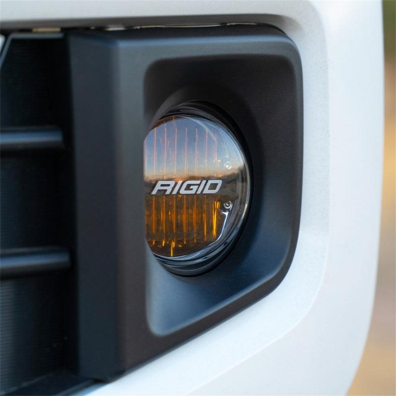 Rigid Industries 360-Series 4in LED SAE J583 Fog Mount - 2014+ Toyota 4Runner/Tundra - Corvette Realm