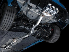 AWE Tuning 2023 Honda Civic Type R FL5 Track Edition Exhaust w/ Triple Chrome Silver Tips - Corvette Realm
