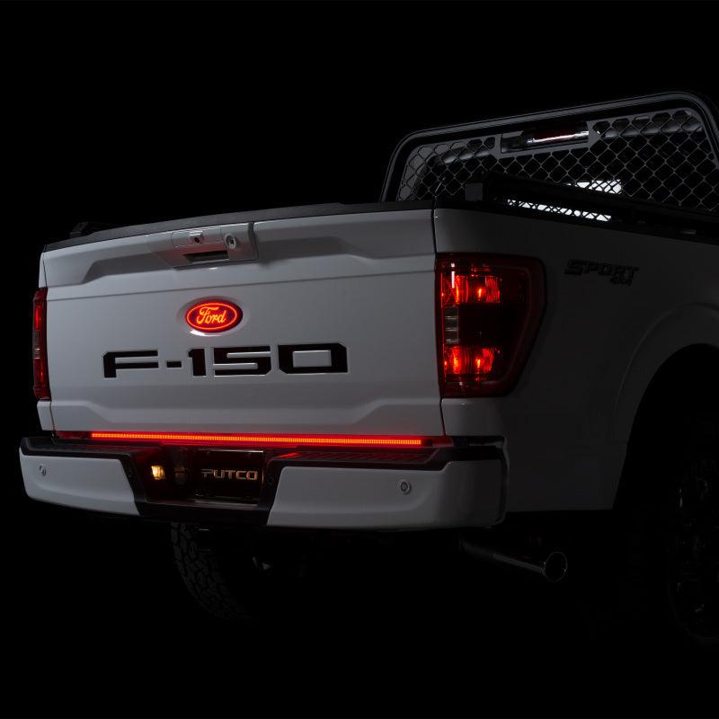 Putco 20-22 Ford Super Duty 60In Direct Fit Blade Kit Tailgate Bars (w/ LED or Halogen lamps) - Corvette Realm