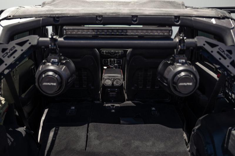 DV8 Offroad 18-23 Jeep Wrangler JL 4-Door Speaker/Light Bar Mount - Corvette Realm