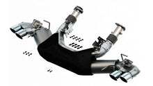 Load image into Gallery viewer, Borla 20-25 Chevrolet Corvette C8 6.2L S-Type Exhaust System Dual Round A/C Tips 4inx 4.75in