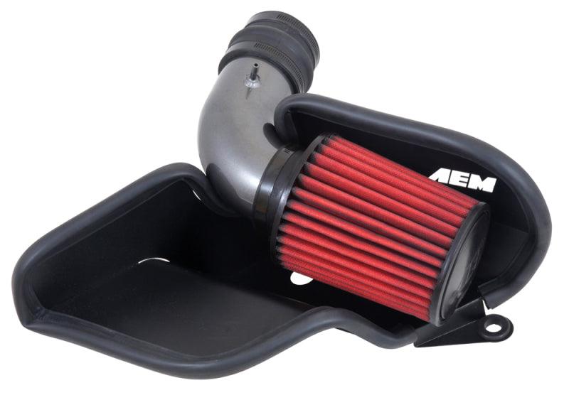 AEM 11-14 Volkswagen Jetta 2.0L L4 - Cold Air Intake System - Gunmetal Gray - Corvette Realm