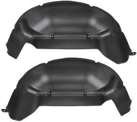 Husky Liners 11-14 Ford F-250/F-350 Super Duty Black Rear Wheel Well Guards - Corvette Realm