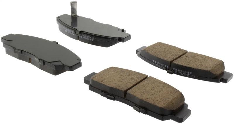 StopTech Street Touring 04-09 Acura TSX / 09 Accord V6 Coupe ONLY Front Brake Pads - Corvette Realm