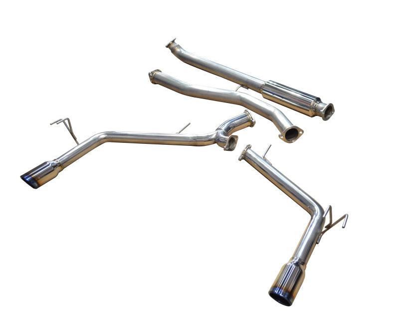 Injen 16-20 Honda Civic 1.5L Turbo 4Cyl (Sedan) 63mm SS Cat-Back Exhaust w/ Dual Burnt Titanium Tips - Corvette Realm