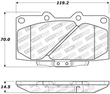 Load image into Gallery viewer, StopTech 89-96 Nissan 300ZX Sport Performance Front Brake Pads - Corvette Realm