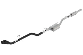 Borla 20-25 Jeep Gladiator JT 3.6L V6 AWD ATAK Dual Side Catback Exhaust w/ Black Tips