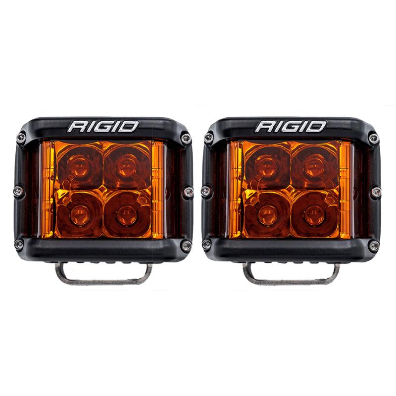 Rigid Industries D-SS Spot w/ Amber PRO Lens (Pair) - Corvette Realm