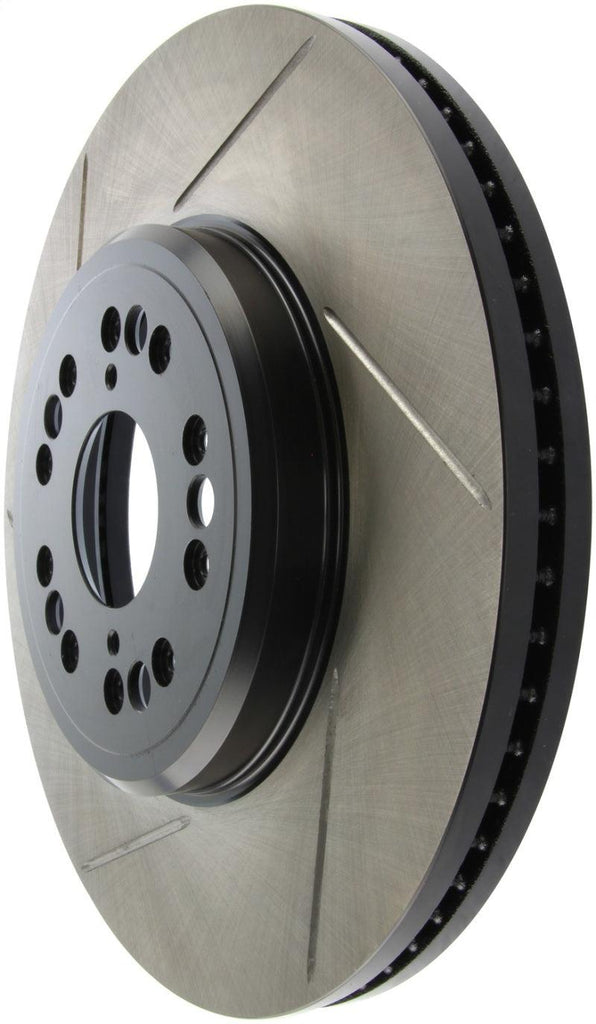 StopTech Power Slot 95-00 Lexus LS400/LS430/LS460/LS600h L Slotted Right Front Rotor - Corvette Realm