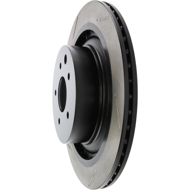 StopTech Power Slot Nissan 370z / Infiniti G37 SportStop Slotted Rear Right Rotor - Corvette Realm