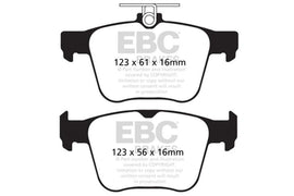EBC 14-20 Audi S3 2.0 Turbo Yellowstuff Rear Brake Pads - Corvette Realm