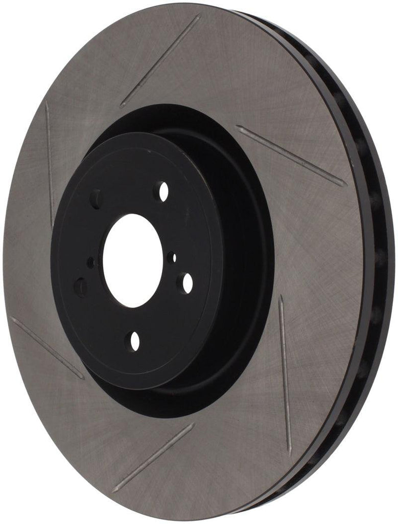 StopTech Power Slot 04 STi Front Right SportStop Slotted Rotor - Corvette Realm