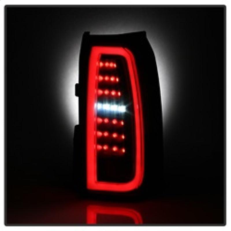 Spyder Chevy Tahoe / Suburban 15-17 LED Tail Lights - Black Smoke (ALT-YD-CTA15-LED-BSM) - Corvette Realm