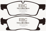EBC 11+ Dodge Durango 3.6 Yellowstuff Front Brake Pads