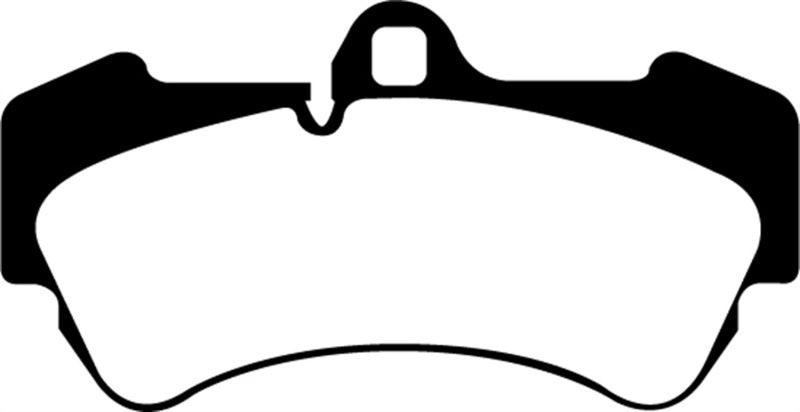 EBC 04-07 Porsche Cayenne 3.2 Redstuff Front Brake Pads - Corvette Realm