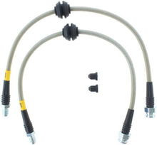 Load image into Gallery viewer, StopTech 2013-2014 Ford Focus ST Stainless Steel Rear Brake Lines - Corvette Realm