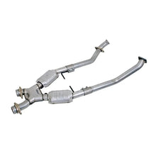 Load image into Gallery viewer, BBK 96-98 Mustang 4.6 GT High Flow X Pipe With Catalytic Converters - 2-1/2 - Corvette Realm