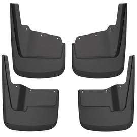Husky Liners 20-23 GMC Sierra 2500/3500 HD (Excl. Dually) Front & Rear Mud Guards - Black - Corvette Realm