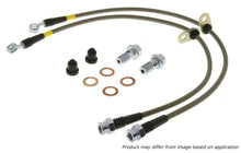 Load image into Gallery viewer, StopTech 06-17 Lexus HS250h / Toyota RAV4 Stainless Steel Front Brake Lines - Corvette Realm