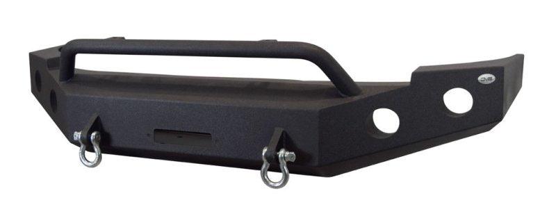 DV8 Offroad 07-13 Chevrolet Silverado 1500 Front Bumper - Black Powdercoat - Corvette Realm