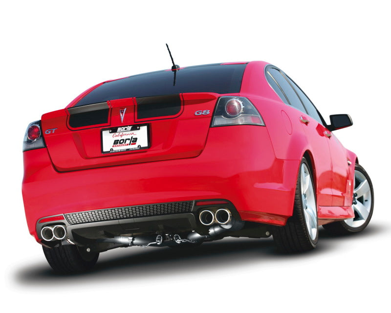 Borla 08-09 Pontiac G8/GT 6.0L 8cyl SS Catback Exhaust w/ X Pipe