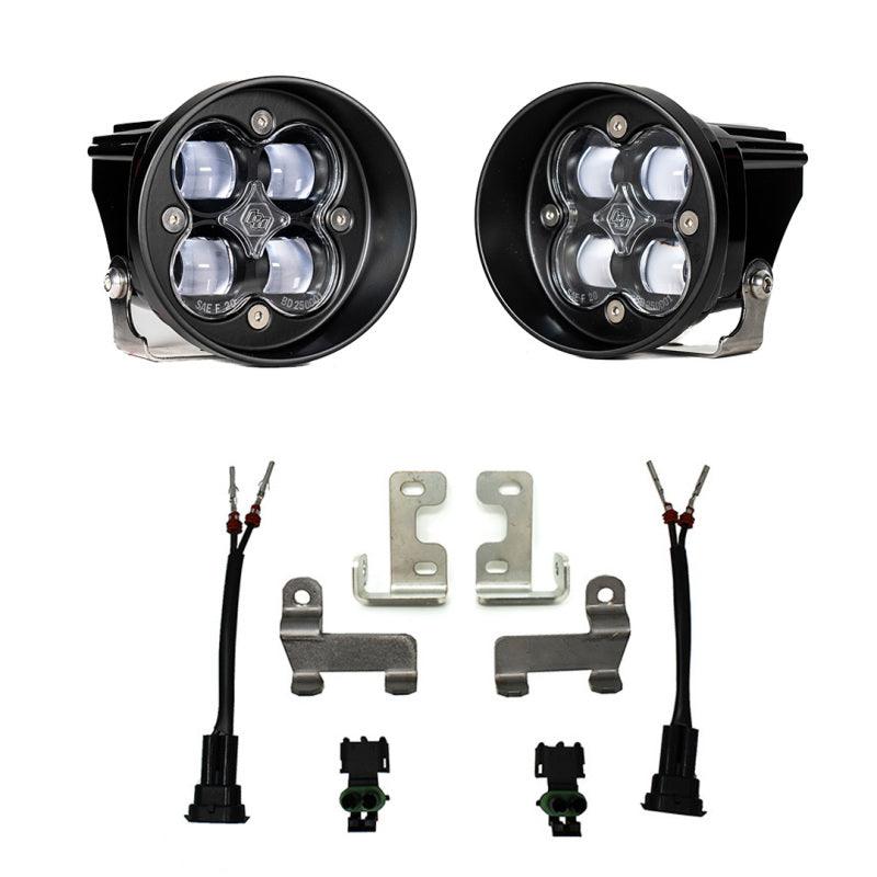 Baja Designs 12-21 Toyota Tacoma/Tundra/4Runner(Excl Limited) Squadron-R Fog Pocket Light Kit - Corvette Realm