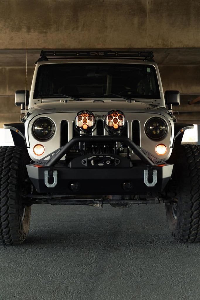 DV8 Offroad 07-18 Jeep Wrangler JK Slim Fender Flares - Corvette Realm