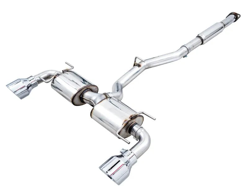 AWE Subaru BRZ/ Toyota GR86/ Toyota 86 Touring Edition Cat-Back Exhaust- Chrome Silver Tips - Corvette Realm