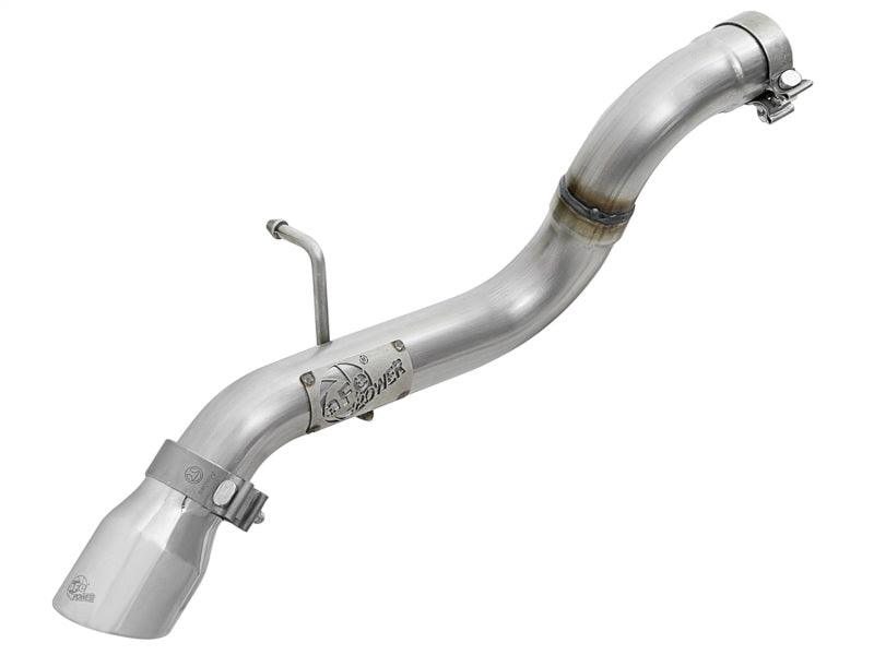 aFe MACH Force-Xp Axle-Back Exhaust System w/Polished Tip 18-20 Jeep Wrangler L4-2.0T / V6-3.6L - Corvette Realm